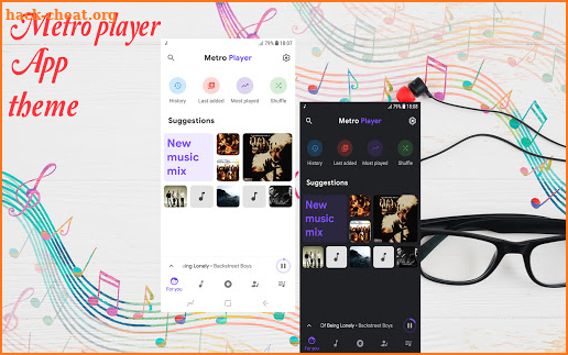 Metro - MP3 Player - Music Player, Equalizer screenshot