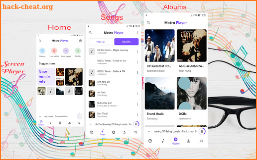 Metro - MP3 Player - Music Player, Equalizer screenshot