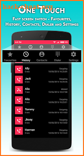 Metro Phone Dialer & Contacts Pro screenshot