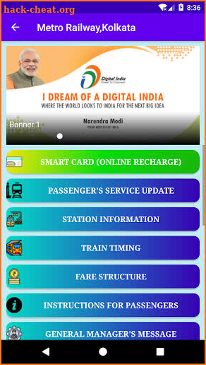 Metro Railway Kolkata (Official) screenshot