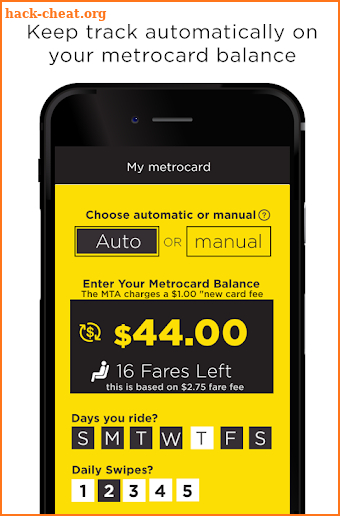 MetroCard Balance Tracker Mta screenshot