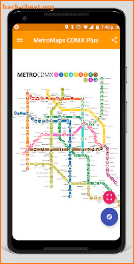 MetroMaps CDMX + screenshot