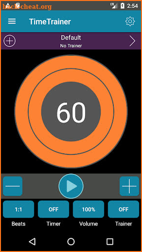 Metronome & Time Trainer by Justin Guitar screenshot