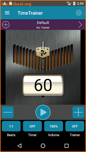 Metronome & Time Trainer by Justin Guitar screenshot