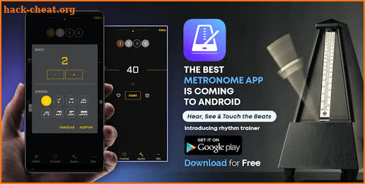 Metronome App Free: Beats for Music screenshot