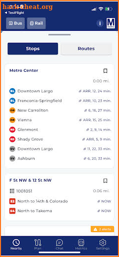 MetroPulse screenshot