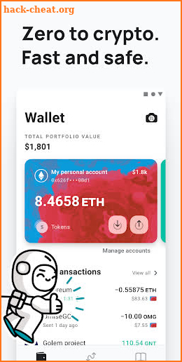 MEW Wallet - Ethereum screenshot