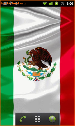 mexican flag wallpaper screenshot