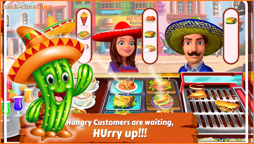 Mexican Food Kitchen Story Chef Cooking Games screenshot