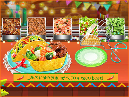 Mexican Foods Maker - Free Fiesta Cooking Games screenshot