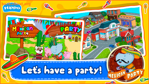 Mexican party. Cooking game for Kids screenshot