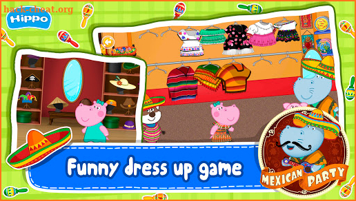 Mexican party. Cooking game for Kids screenshot