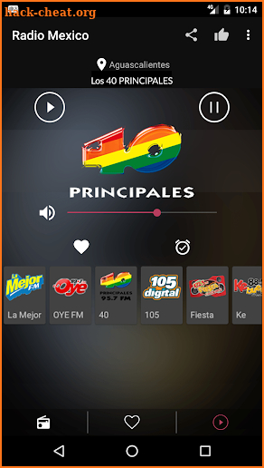 Mexican Radio Stations FM AM screenshot