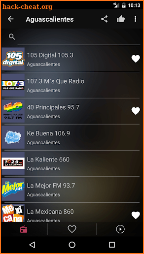 Mexican Radio Stations FM AM screenshot
