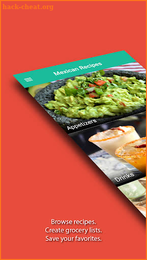 Mexican Recipes - Meals, Drink screenshot