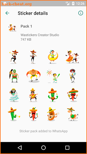 Mexican Stickers for WhatsApp - WAStickerapps screenshot