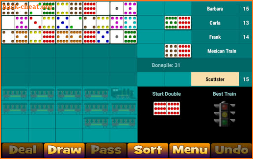 Mexican Train Dominoes 2 screenshot