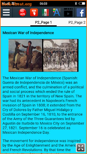 Mexican War of Independence screenshot