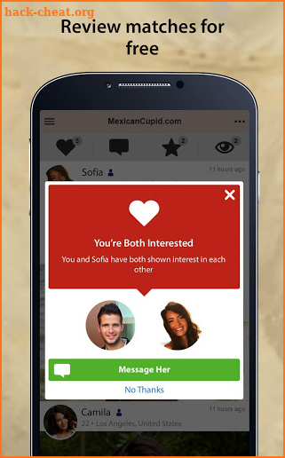 MexicanCupid - Mexican Dating App screenshot