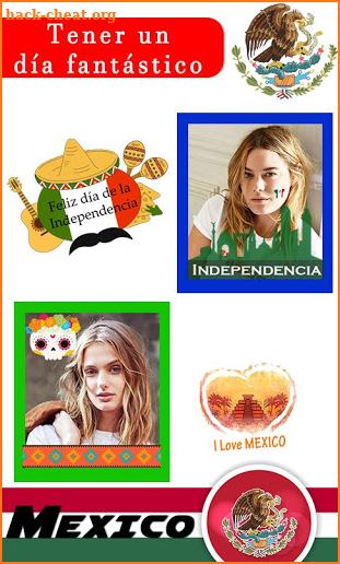 Mexico flag dp maker free screenshot