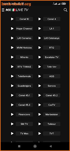 Mexico Live TV - En Vivo screenshot