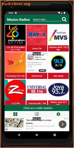 Mexico radios free screenshot