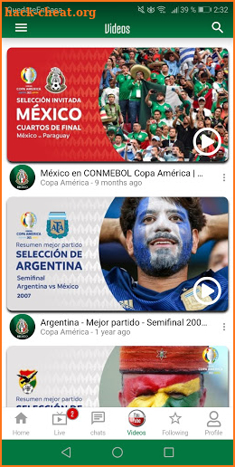 Mexico Soccer Team - Gold Cup screenshot