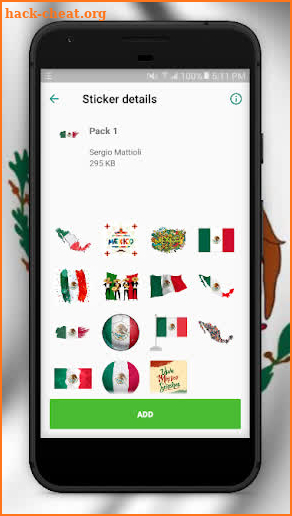 Mexico Stickers For Whatsapp (WAStickerApps) screenshot