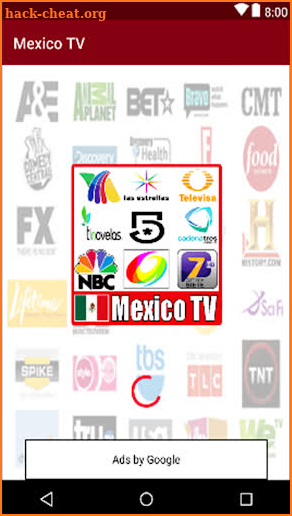 Mexico TV Channels Live screenshot