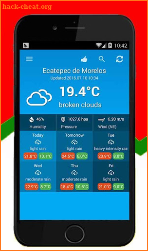 Mexico Weather screenshot