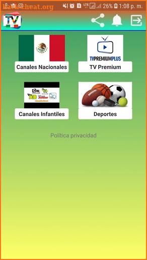 MéxicoTV screenshot