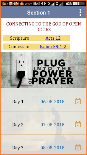 MFM 2018 SEVENTY DAYS PRAYER & FASTING screenshot