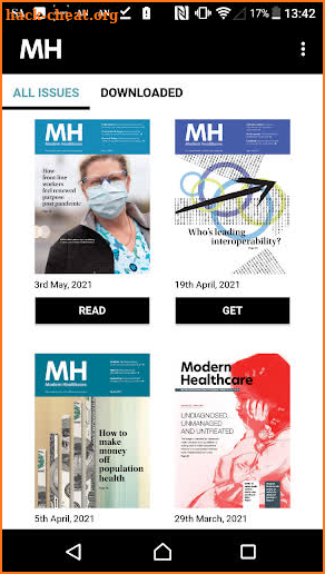 MH - Magazine screenshot