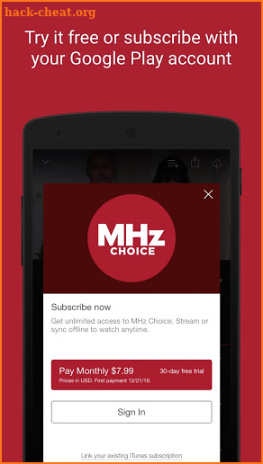 MHz Choice screenshot