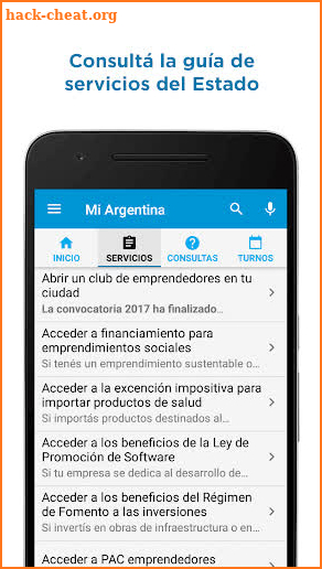 Mi Argentina screenshot