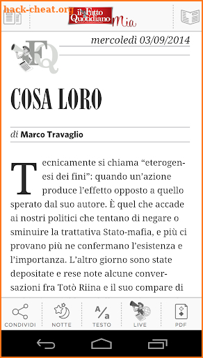 Mia - Il Fatto Quotidiano screenshot