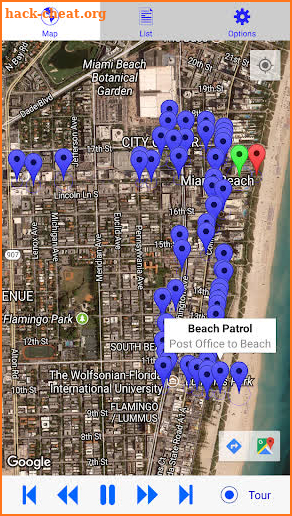 Miami Beach Art Deco GPS Tour screenshot