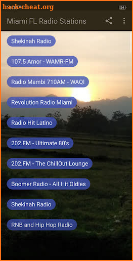 Miami FL Radio Stations screenshot