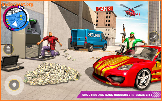 Miami Gangster Crime Simulator – Bank Robbery Game screenshot