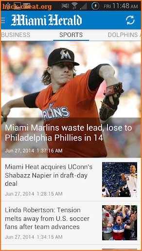 Miami Herald screenshot