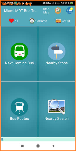 Miami MDT Bus Tracker screenshot