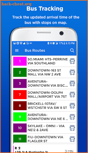 Miami Metro & Bus Tracker screenshot