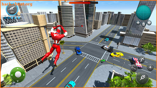 Miami Robot Rope Hero: City Gangster Games 2021 screenshot