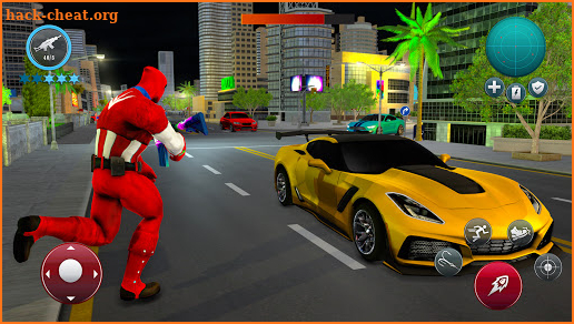 Miami Robot Rope Hero: City Gangster Games 2021 screenshot