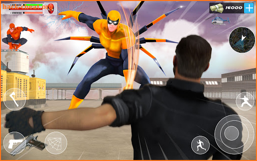 Miami Rope Hero Man Spider City Gangster screenshot