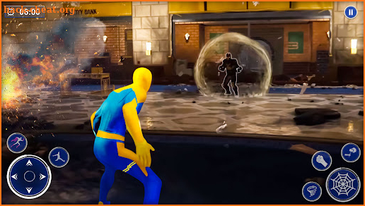 Miami Rope Hero Man Spidergame screenshot