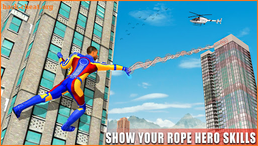 Miami Rope Hero Spider Gangster Crime City screenshot