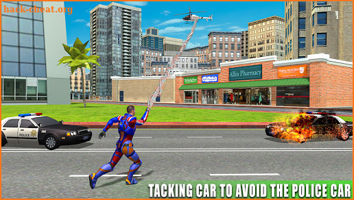 Miami Rope Hero Spider Gangster Crime City screenshot