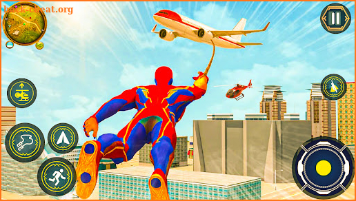 Miami Rope Super Spider Games screenshot