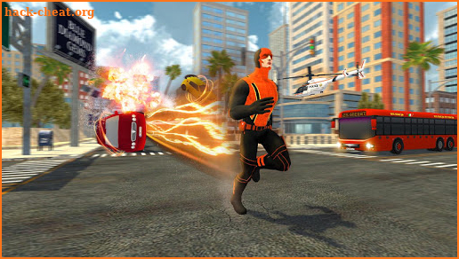 Miami Rope Superhero Rescue Mission : Gangster War screenshot